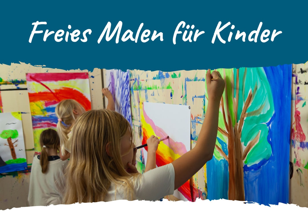 Kursbeginn - Begleitetes Malen für Kinder